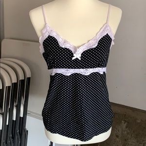 Camisole and short pajamas